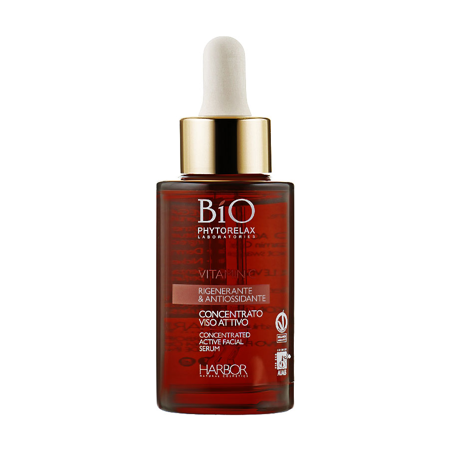 Сироватка для обличчя Phytorelax Laboratories Bio Concentrated Active Facial Serum Vitamin C з вітаміном С, 30 мл